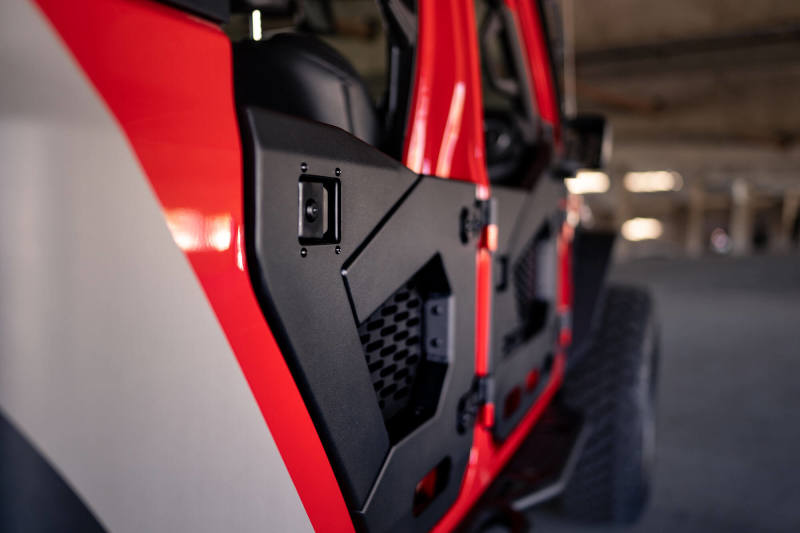 Jeep Wrangler Half Doors - Rear - DV8 Offroad - Spec Series - `18-`22